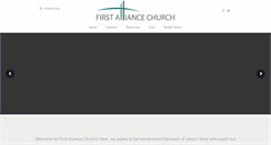 Desktop Screenshot of firstalliancehbg.com